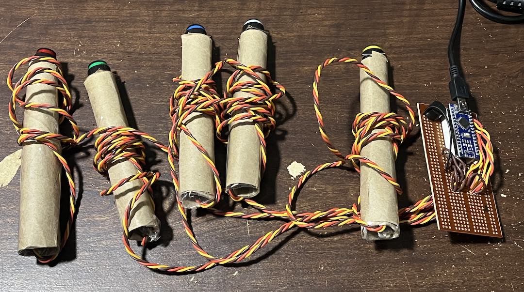 Simple Game Buzzers with Arduino